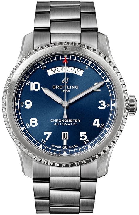 breitling aviator waterproof|breitling aviator 8 day date.